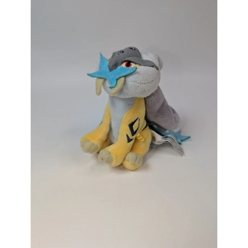 Pokemon Center Raikou Sitting Cuties Plush 5.75” Pokemon Fit 2019 Stuffed Toy